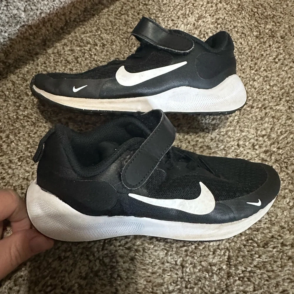 Nike Kids Black and White Nike Sneakers